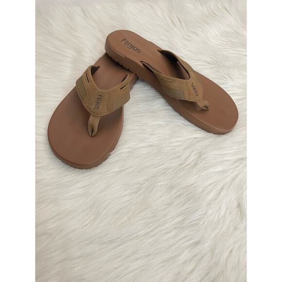 FLOJOS Sandals Men's Classic Slip-on Waterproof Flip-flops Everyday Size 13 - Picture 3 of 6